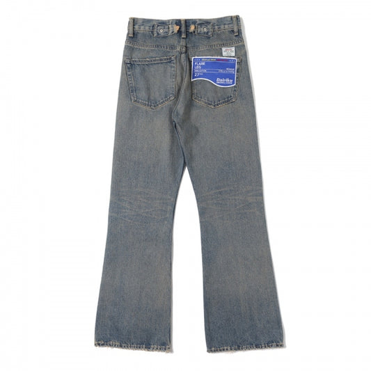 Flare Mud Vintage Denim Pants