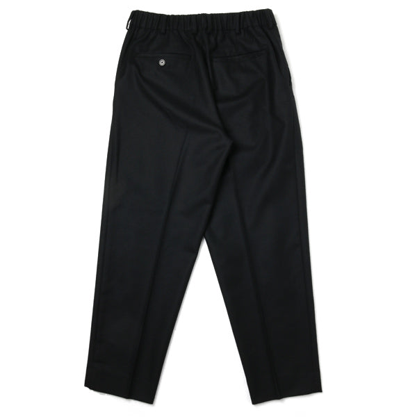 1TUCK TROUSER ORGANIC WOOL FLANNEL