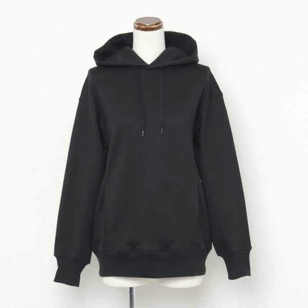 suvin pima sweat logo pull parka