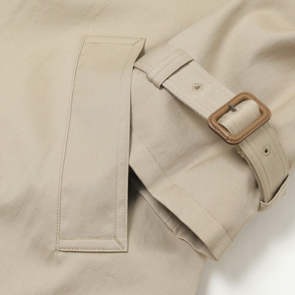 WASHED FINX CHAMBRAY TWILL SOUTIENCOLLAR PADDED CT