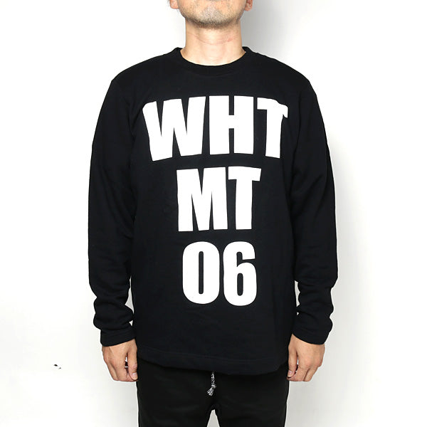 FLEECELINING CONTRASTED PT LOGO SWEATSHIRT「WHTMT0」