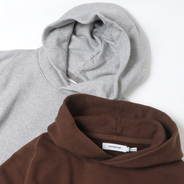 DWELLER L/S HOODY COTTON SWEAT OVERDYED VW