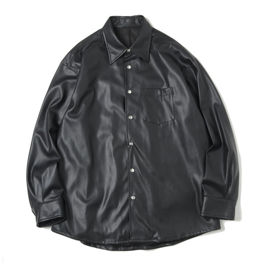 Synthetic Leather Shirt