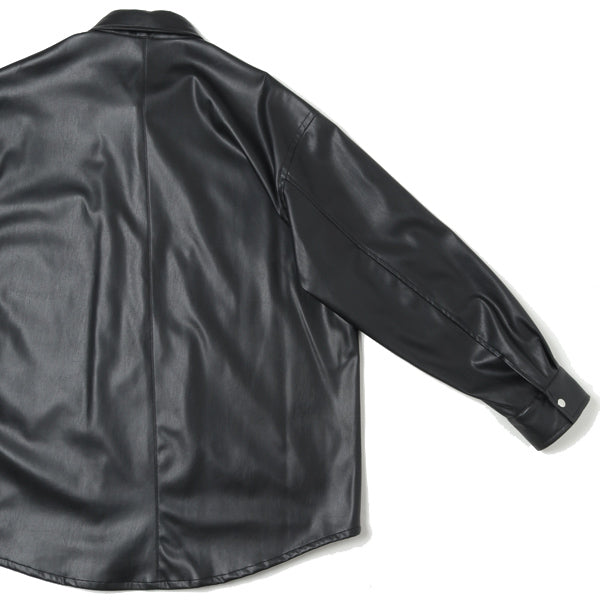 Synthetic Leather Shirt