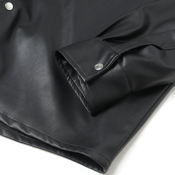 Synthetic Leather Shirt