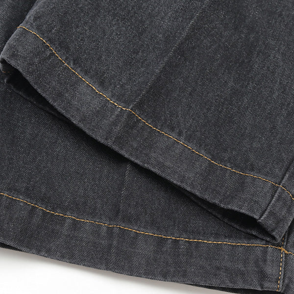 BIGGER JEANS(RAW BLACK)