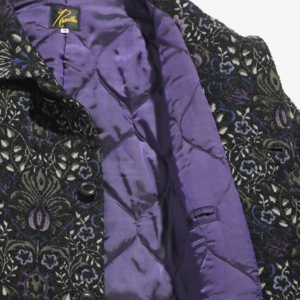 Car Coat - C/W/Pe/N Gobelin Jq.