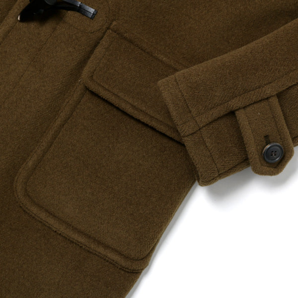 Pile melton duffel coat