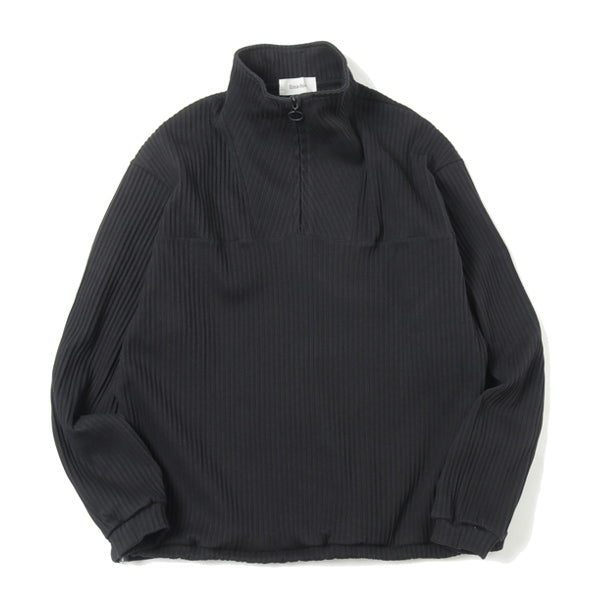 Rib Harf Zip P/O