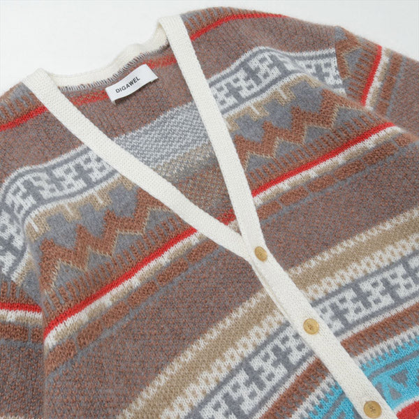 Jacquard Cardigan