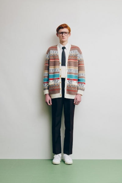 Jacquard Cardigan