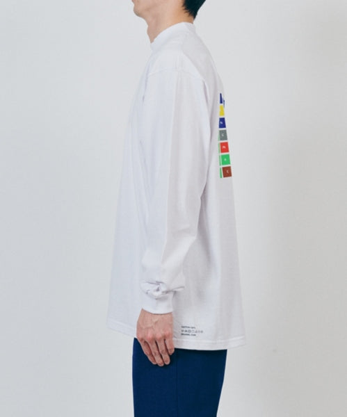 Mock Turtle L/S Tee(ready-made) silk screen printi