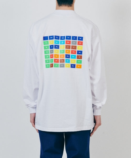 Mock Turtle L/S Tee(ready-made) silk screen printi