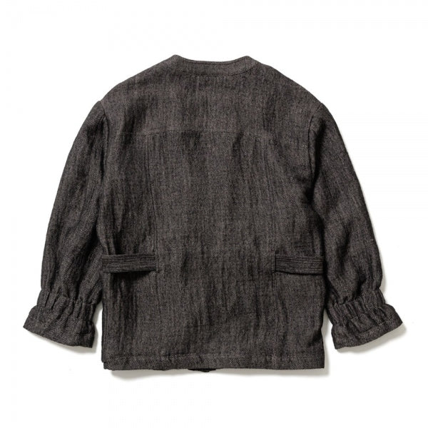 WOOL LINEN BUSH JACKET