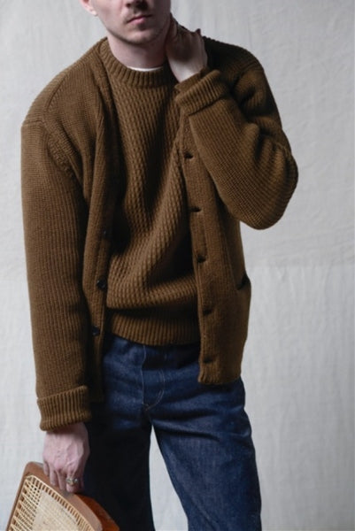 RAMIE WOOL ARMY SWEATER