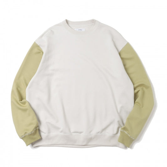 CREW NECK SWEAT RECYCLE SUVIN ORGANIC COTTON