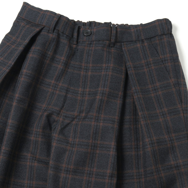 WOOL TUCK TROUSERS