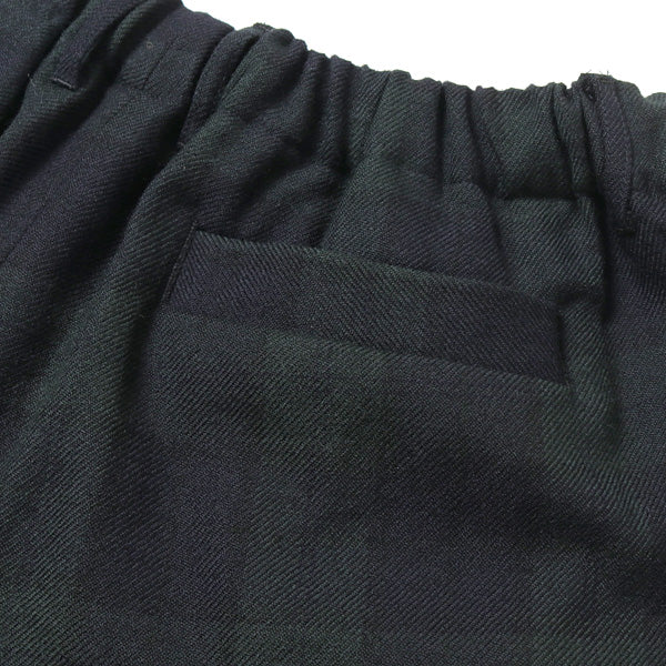 WOOL TUCK TROUSERS
