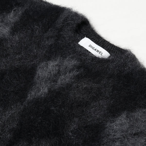 Argyle Mohair Sweater