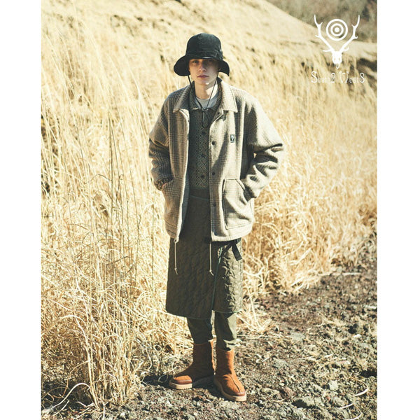 Coach Jacket - W/N/M/A Shaggy Plaid