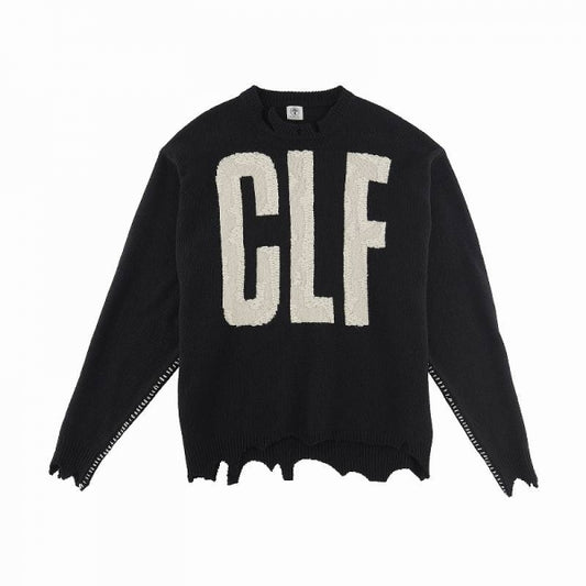 KNIT/CLF/BLACK