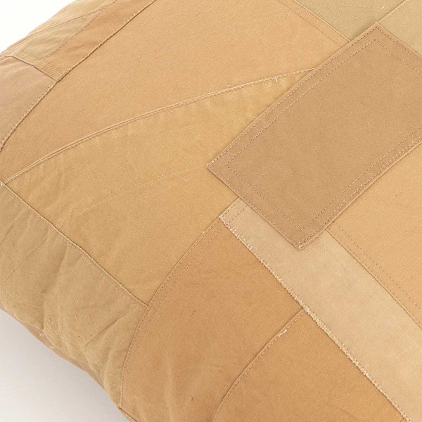 CUSHION M UPCYCLED FRENCH ARMY CLOTH