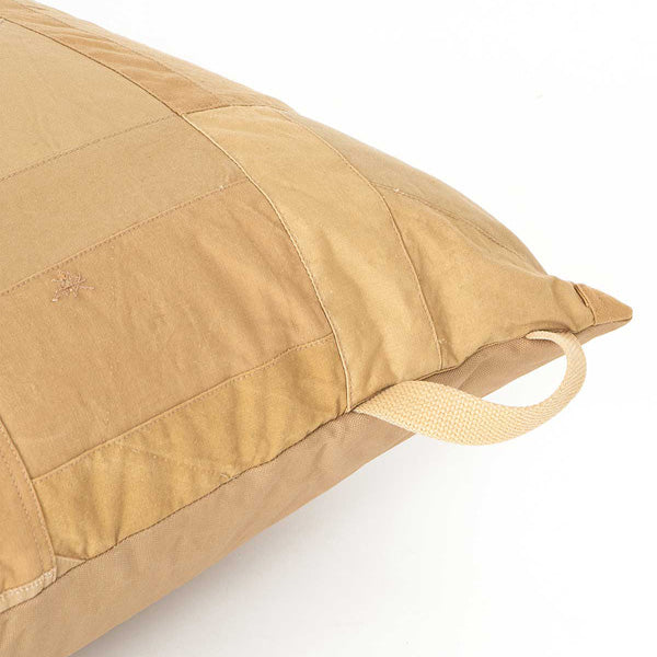 CUSHION M UPCYCLED FRENCH ARMY CLOTH