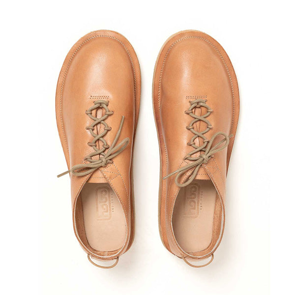 ARTISAN LACE UP SHOES OILED COW LEATHER