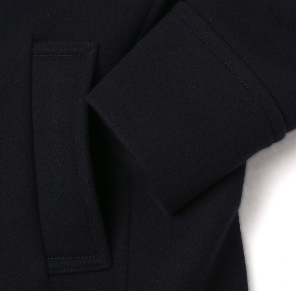 cavalry twill melton pea coat