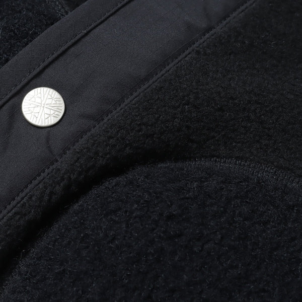 PATCHWORK FLEECE BLOUSON