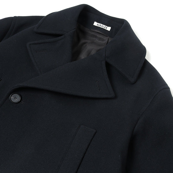 SUPER FINE MELTON HALF COAT