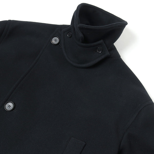 SUPER FINE MELTON HALF COAT