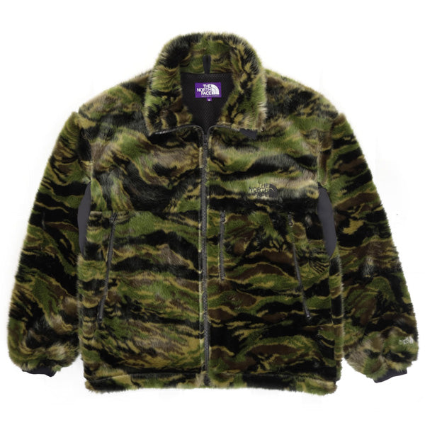 Camouflage Fur Field Jacket