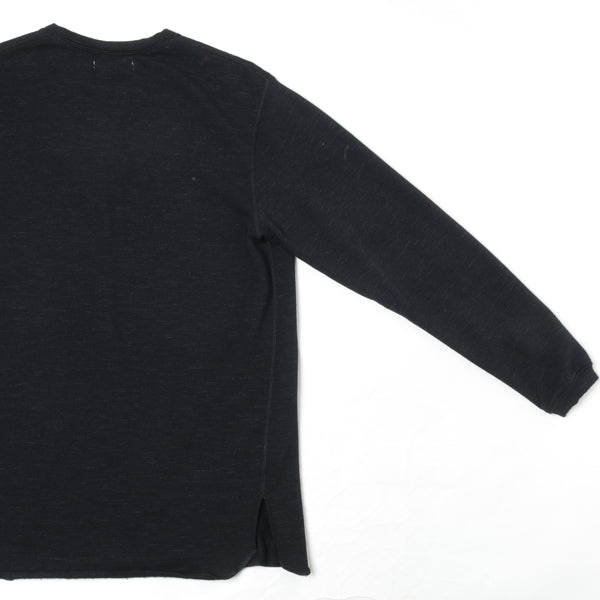 DWELLER L/S TEE W/N/P HEAVY JERSEY Mt.Breath Wool