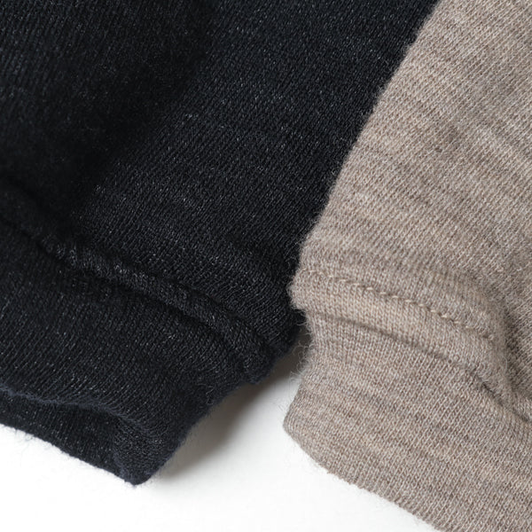 DWELLER L/S TEE W/N/P HEAVY JERSEY Mt.Breath Wool