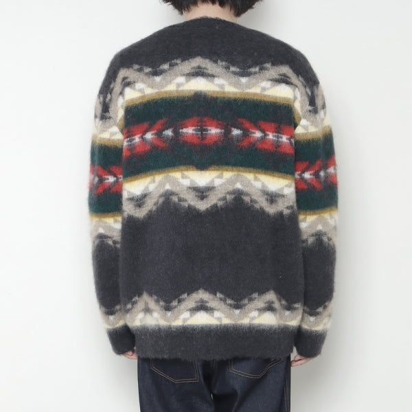 モヘア×ウールジャガード起毛 PENDLETON Wネーム N005