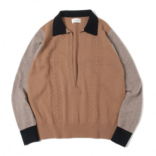 V Neck L/S Knit