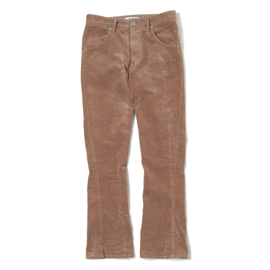 DWELLER 5P JEANS FLARED FIT C/P CORD STRETCH