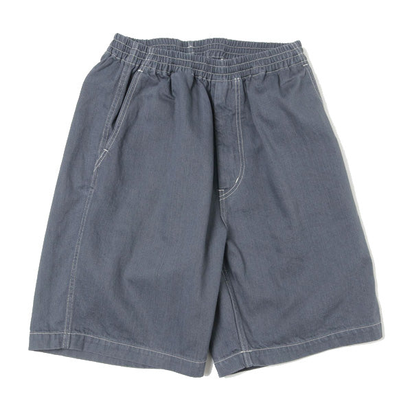 Graphpaper Denim Baggy Shorts Gray