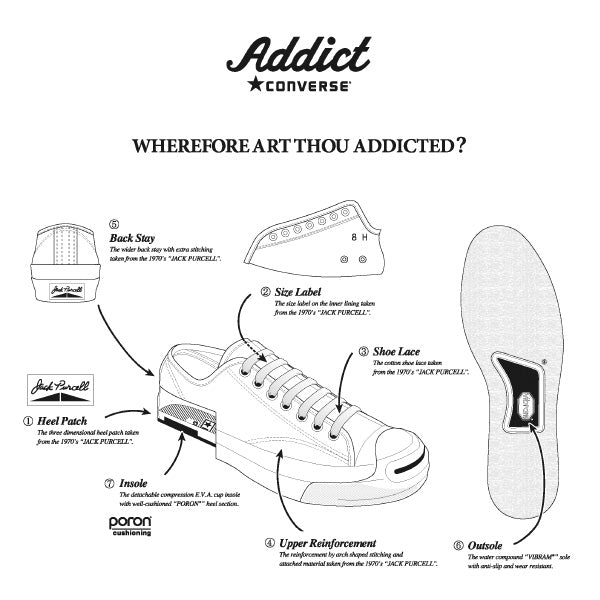 JACK PURCELL CANVAS SLIP-ON