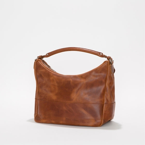 Oiled Leather 2Way Shoulder Bag