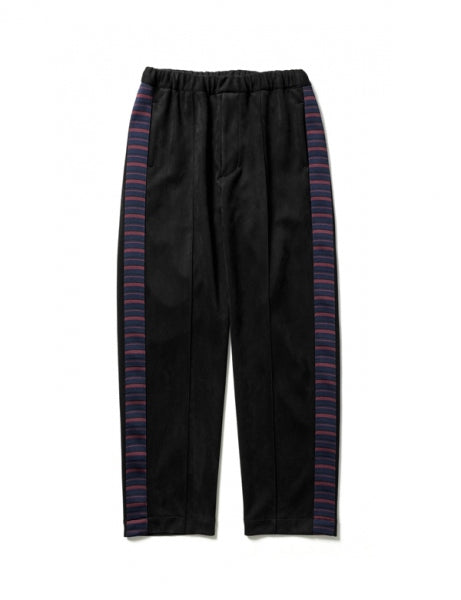 SYNTHETIC SUEDE TRACK PANTS