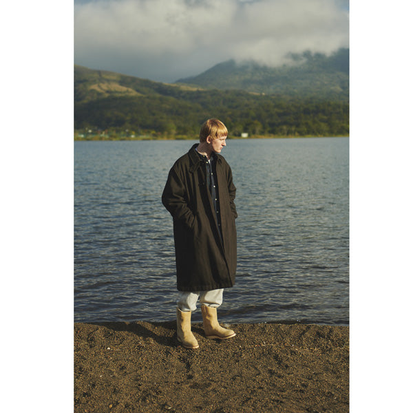 GORE-TEX INFINIUM TECH TWEED SOUTIEN COLLAR COAT