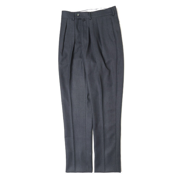 NEAT（ニート）T/W Serge Tapered 44 22AW グレー