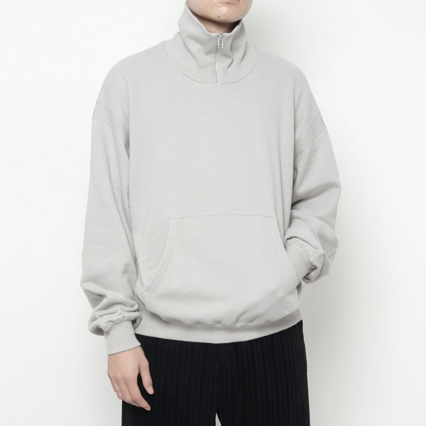 Ribbed Collar Sweat Shirt