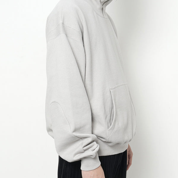 Ribbed Collar Sweat Shirt