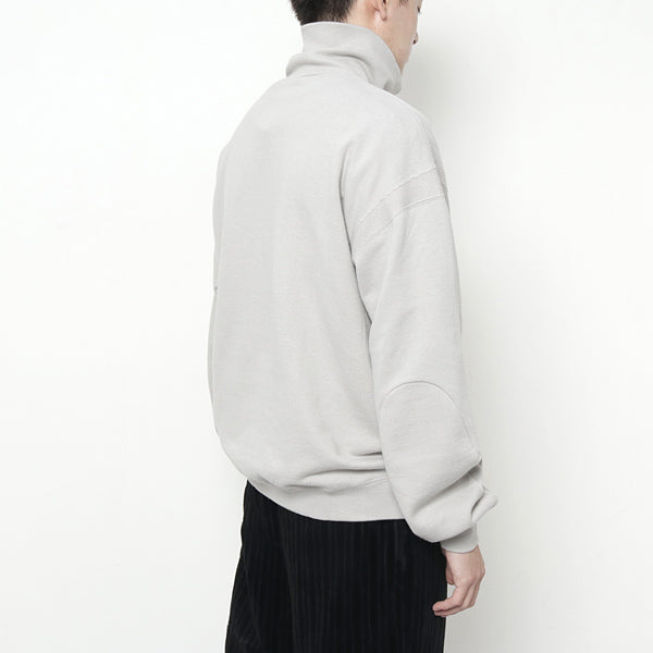 Ribbed Collar Sweat Shirt