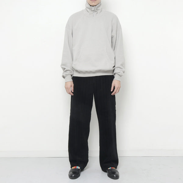 Ribbed Collar Sweat Shirt