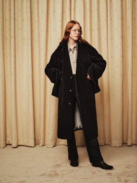 Wide Corduroy Coat