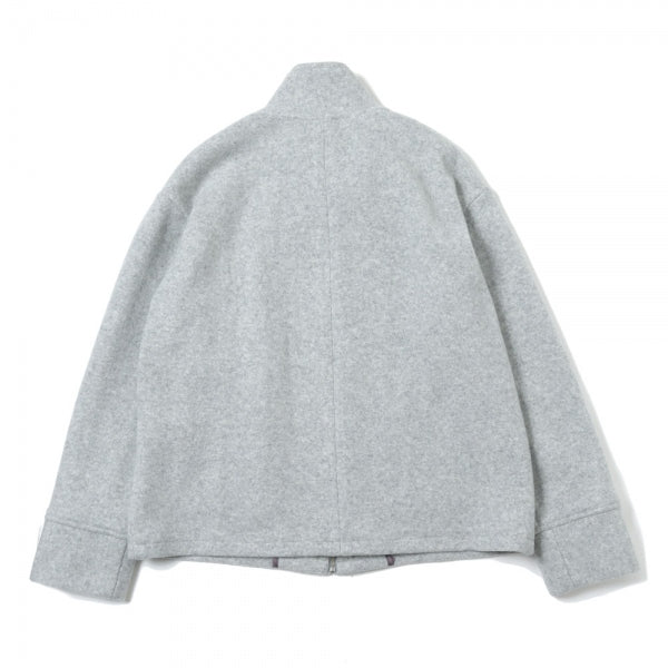 Wool Boa Zip Blouson